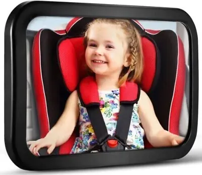 Baby Car Seat Mirror Safely Monitor Child In Rear Facing Seats 360° Adjustable • £6.39