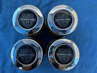 (4)  Centerline Aluminum Center Caps Pro Wheels Vintage Rim 4x4 Off Road Patina • $99.77