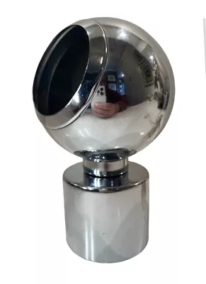 George Kovacs Space Age MCM Modernist Chrome Orb Eyeball Spotlight Lamp; C1960s • $299.99