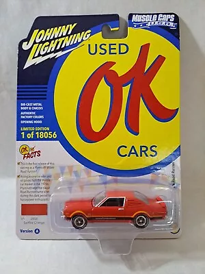 Johnny Lightning Muscle Cars USA 1976 Plymouth Volare Road Runner Orange NIP • $14