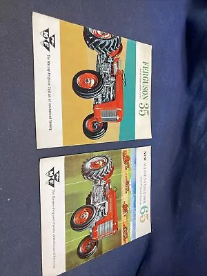 Massey Ferguson 65 MF65 MF35 Multi Power Tractor Brochure 1960s • $18.98