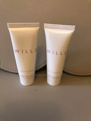 JACK WILLS Body Scrub 25ml Minatures X 2 • £5.99