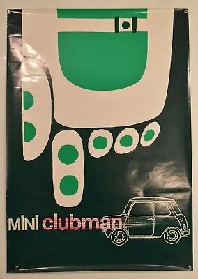 Original Vintage Poster - Mini Cooper Clubman - British Leyland - 1969 • £317.38