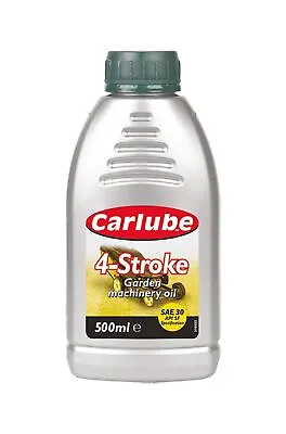 Carlube XLM501 4 Stroke Lawn Mower Garden Machinery Oil Treatment 500ml • £11.99