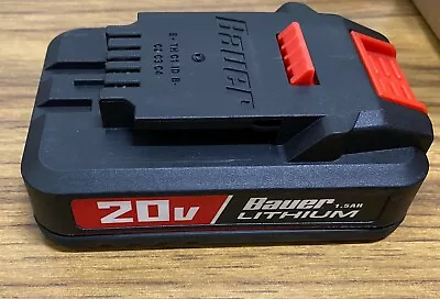 $16.99 • Buy Bauer - Lithium Ion 20v 1.5 Ah Compact Battery For Cordless Tools Model 1701C-B