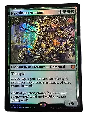 Magic The Gathering - Nyxbloom Ancient 190 -  Theros Beyond Death Mythic NM/M • $28.88