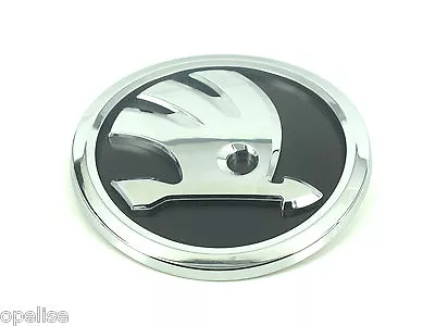 Genuine New SKODA BLACK BOOT BADGE Rear Emblem For Fabia 2019-2021 III NJ • $36.97