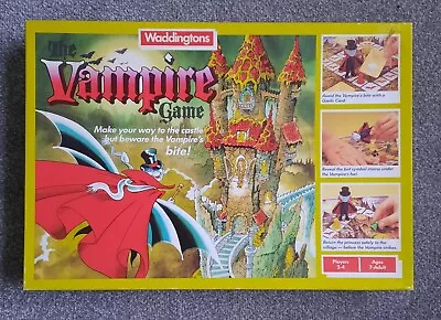 The Vampire Game By Waddingtons 1987 Complete Great Condition Vintage • £20