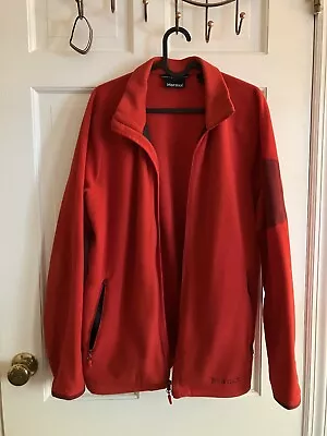 EXC EUC Marmot Reactor Polartec MicroFleece Jacket Mens Medium - Red • $24.95