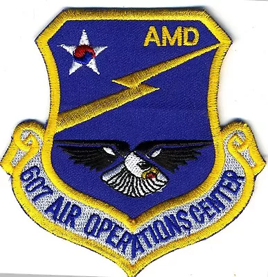 US Air Force Patch: 607th Air Operations Center Air Missile Defense • $6