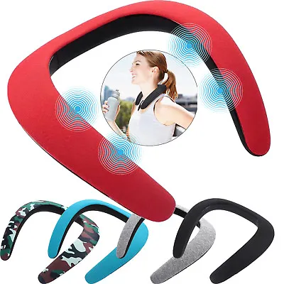 $27.99 • Buy Wearable Outdoor Speaker Neckband Bluetooth Portable Stereo Wireless Speaker
