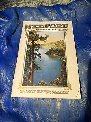 Rare 1910 MEDFORD OREGON-ROGUE RIVER VALLEY Medford Commercial Club Softcover • $36