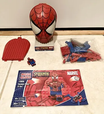 Spider-Man Mega Bloks 1906 Mostly Complete W/ Booklet • $9