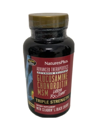 $56.97 • Buy Triple Strength Ultra RX Joint Glucosamine Chondroitin MSM Nature's Plus 02/2025