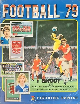 Football 79 Figurine PNini Sticker Album Complete • £29.99