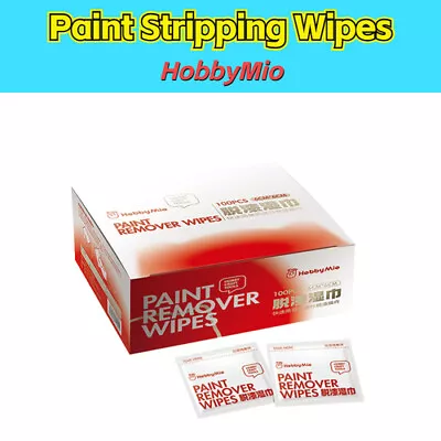 HobbyMio TQ Paint Stripping Wipes Quick Paint Removal Without Hurting The Model • $17.57