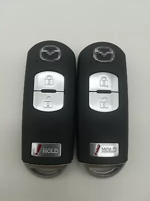 2*Remote Key Shell For MAZDA CX-5 3 SPEED 3 CX-3 CX-9 WAZSKE13D01 662F-SKE13D01 • $18.99