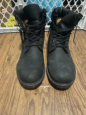 Men's Timberland 6 In. Premium Boot Black Size 9 • $27