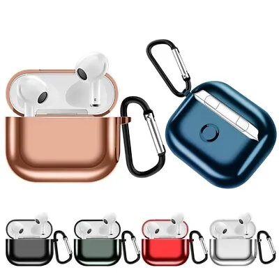 $12.79 • Buy For Airpods 1/2/Pro/3rd Gen Plating TPU Case Charging Protective Earphone Cover