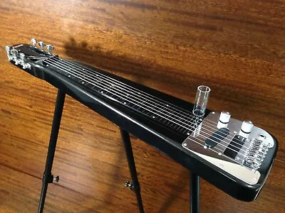 Haze HSLT 1920 Electric LAP Steel Guitar W/Feet Supporters Glass Slide Bar Bag • $214