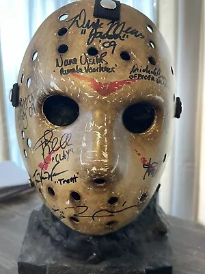 Derek Mears Cast Signed Jason Voorhees Mask Friday The 13th • $599.99