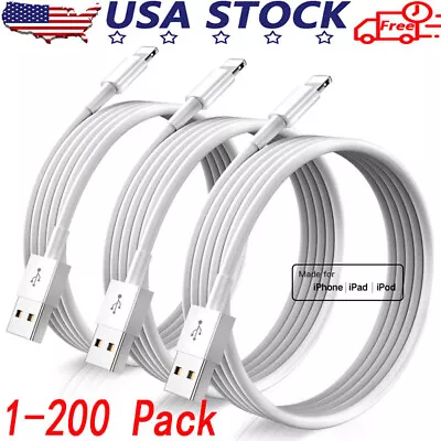 3PACK USB Data Fast Charger Cable Cord For Apple IPhone 5 6 7 8 X 11 12 13 Lot • $288.39