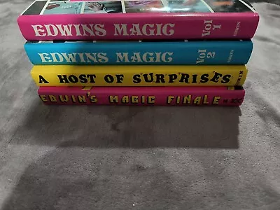 Edwin's Magic 4 Book Lot - Rare And Unique Signed Set • $200