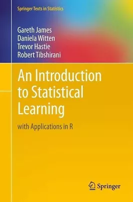 Usa Stock An Introduction To Statistical Learning: With Applications HARDCOVER • $30.69