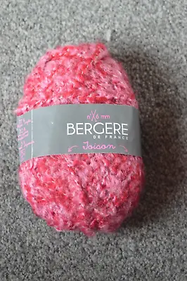£0.99 • Buy BERGERE DE FRANCE -Joison - EMPIRE - 25g - Wool / Yarn - Red/Pink - 20949 L6111