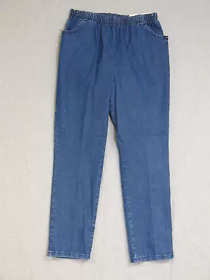 Chic Womens Misses 14P Stretch Pull On Comfort Jeans NWT • $13