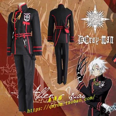 HOT Cosplay Costume Anime D.Gray-man Allen Walker Unisex Clothing Uniform&k • $55.99