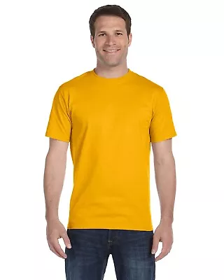 Gildan Mens 50/50 USA Cotton/Polyester Plain Short Sleeves T-Shirt G800 S-3XL • $9.96