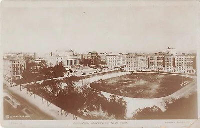 Real Photo Postcard Columbia University New York City Bird's Eye View RPPC    K2 • $8.99