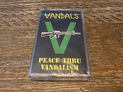 The Vandals  Peace Thru Vandalism  (Cassette Cleopatra 2022) • $13.98