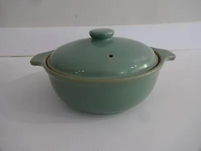 Denby Manor Green - 2 1/2 Pint Casserole Dish With Lid • £14.99