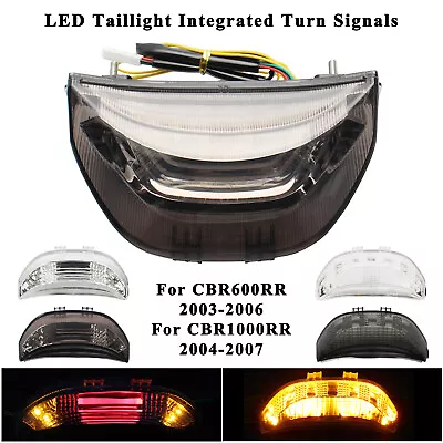 LED Taillight Integrated Turn Signals For Honda CBR600RR 03-06CBR1000RR 2004-07 • $37.60