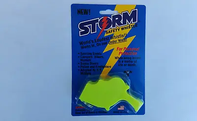 STORM Whistle YELLOW Loudest Whistle In World  • $9.99