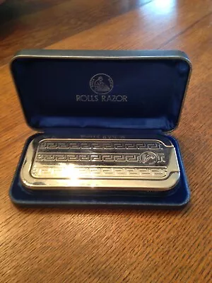 Vintage Rolls Imperial No. 2 Nickel Plated Razor With Original Case • $25