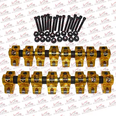 Holden 253 304 308 1.6 Adjustable Aluminum Pedestals Roller Rocker Arm Set • $374