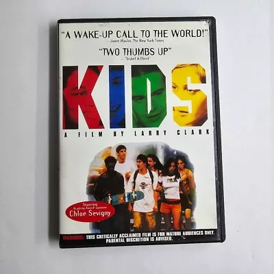 Kids DVD 1995 2000 90s Cult Movie Larry Clark Letterbox Chloe Sevigny Rare OOP • $9.99