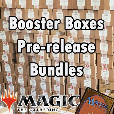 MTG Magic The Gathering SEALED Booster Boxes / Bundles / Pre-release PRODUCT • $134.12