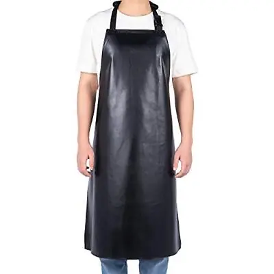 Heavy Duty Waterproof Rubber Vinyl Apron Men-Best For Staying Dry Dishwashing • $17.53