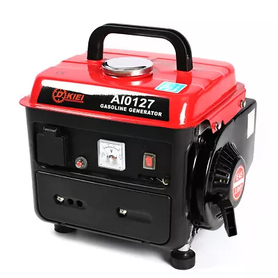 UK Silent Inverter Petrol Generator 600W 2.0 HP Portable Camping 2 Stroke Engine • £149.95