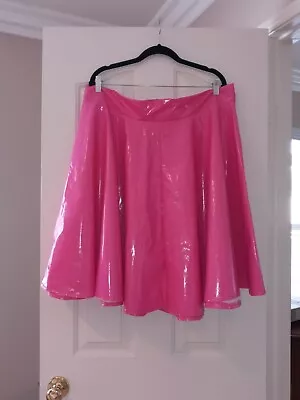 Pink Latex Skirt Size 2x • $39.99