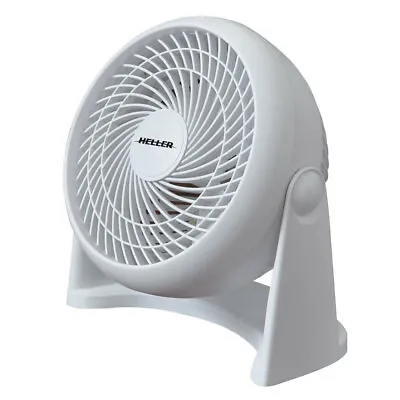 $49.95 • Buy Heller 23cm Desk/Wall Mountable/Air Cooler Cooling Fan/3 Speed White  