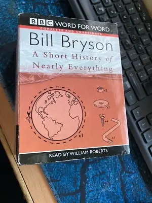 BILL BRYSON A SHORT HISTORY OF NEARLY EVERYTHING 12 Cassettes Unabridged • £5
