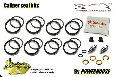 Moto Guzzi California EV 1100 Front Brake Caliper Seal Repair Rebuild Kit 1997 • $60.64