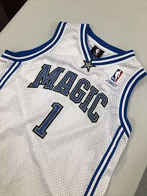 VTG 2000 Reebok NBA Orlando Magic Tracy McGrady Basketball Jersey Youth Large • $29.99