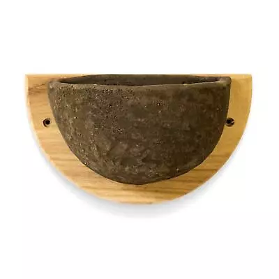 £18.99 • Buy Wildlife World Swallow Nesting Bowl Ceramic Wall Mount Bird Bath Garden Decor