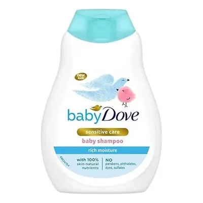 Baby Dove Skin Care Rich Moisture Shampoo Sensitive 400ml NEW STOCK • £11.99